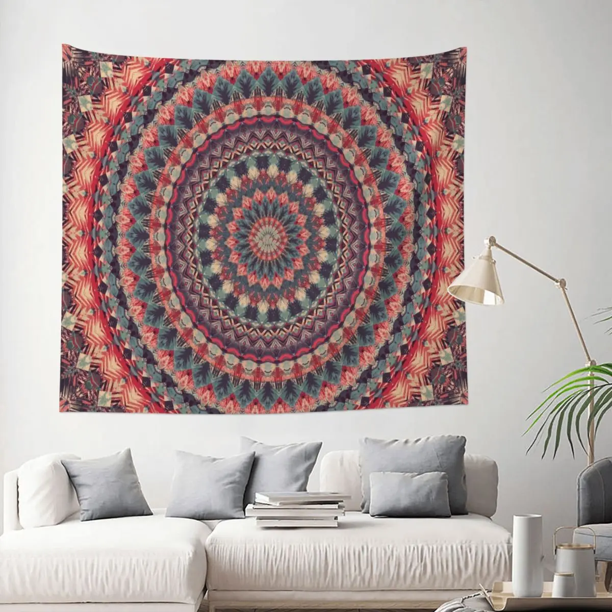 

Tapestry Mandala Flower Boho Sacred Decor Wall Room Home Decoration Hanging Bedroom Kawaii Aesthetic Gift