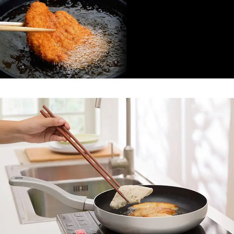 Длиной 42 см длинный размер глубокий жареный кухонный инструмент палочки для