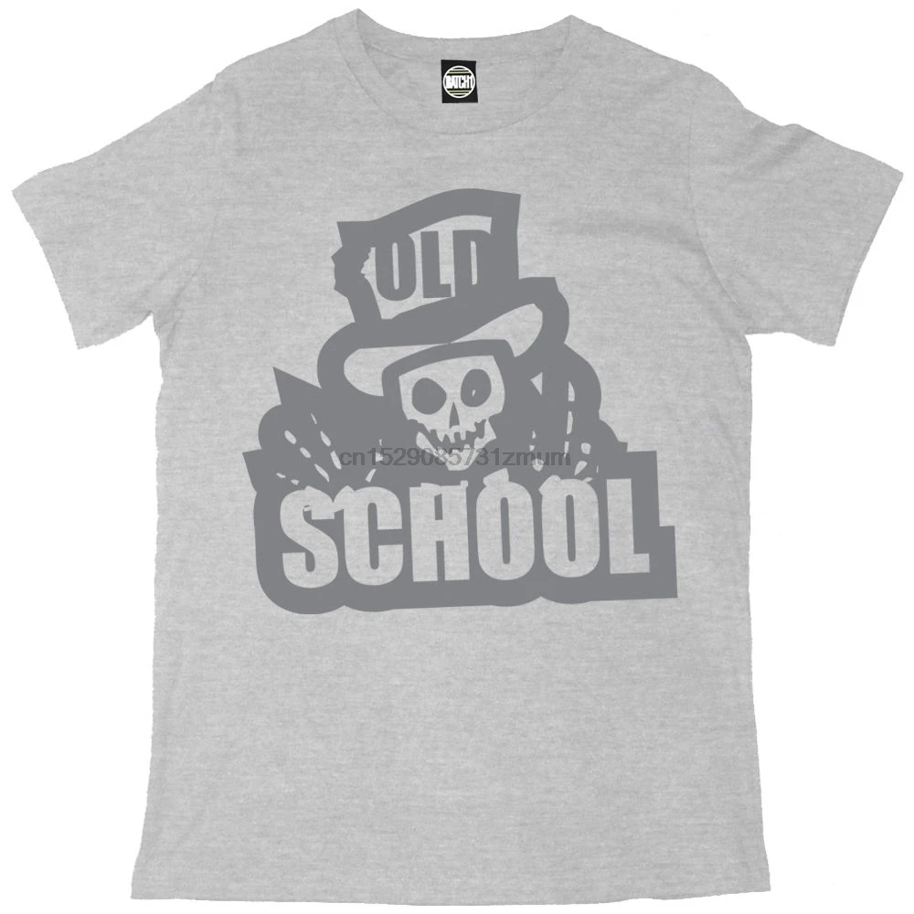 Мужская футболка с принтом скелета старой школы музыкальная Клубная новые