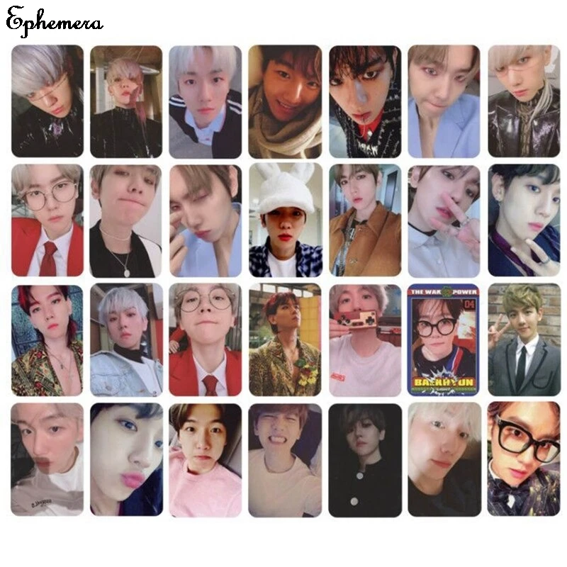 Альбом для фотографий KPOP EXO BAEKHYUN SEHUN CHANYEOL 10 шт. | Канцтовары офиса и дома