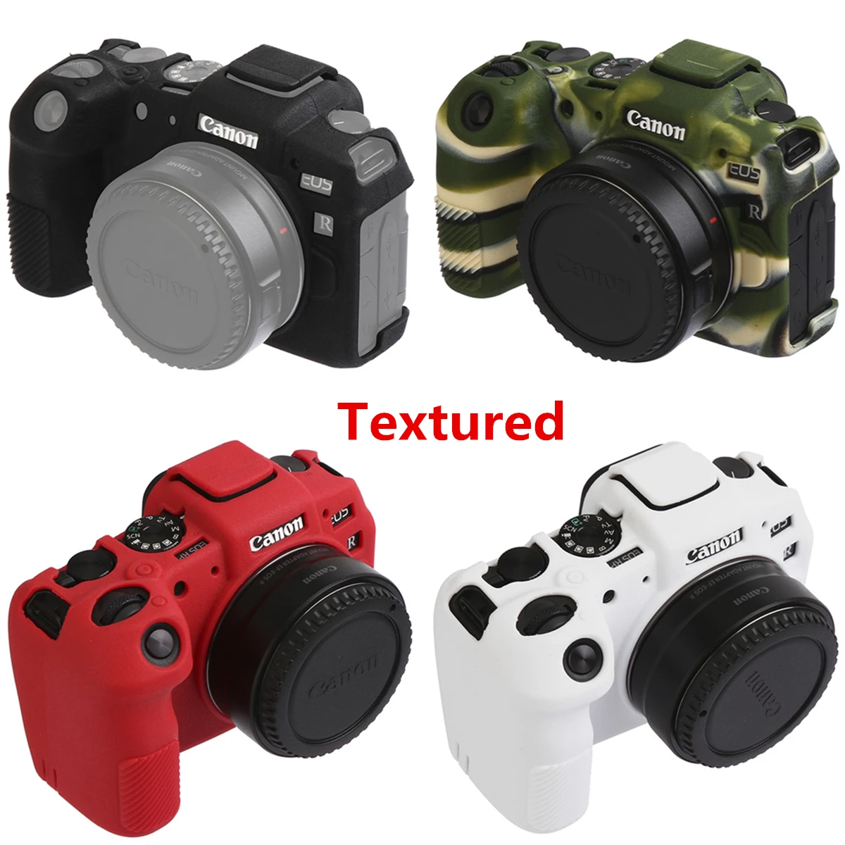 Лучшее качество резиновый силиконовый чехол защитная рамка для Canon EOS RP мягкая камера