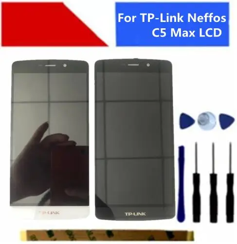 ЖК-дисплей 5 дюйма для TP-Link Neffos C5 Max + дигитайзер сенсорного экрана - купить по