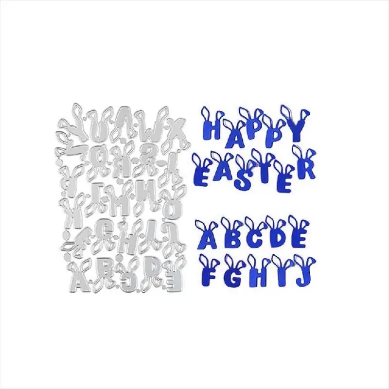

26 букв английского алфавита металлический Трафаретный вырубной Штамп для DIY Скрапбукинг альбом Бумага открытки, декоративные поделки тисн...