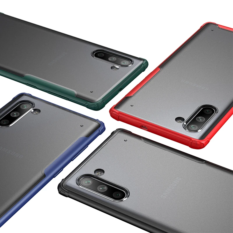 Phone Case for Samsung Galaxy Note 10 S10 Plus S10e Cases Soft Transparent Back Cover Note10 Note10Plus Anti-knock | Мобильные