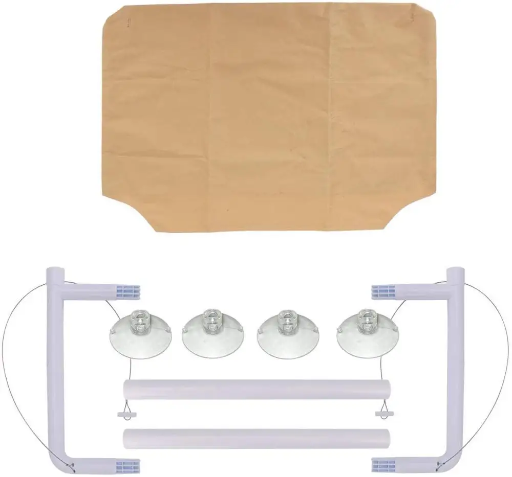 1set Pet Cat, оконный гамак, удобная кровать для кошки, милая кровать для питомца, подвесное сиденье для отдыха, кровати, подшипник 20 кг, солнечное сиденье для кошки, крепление на окно - Цвет: 1set