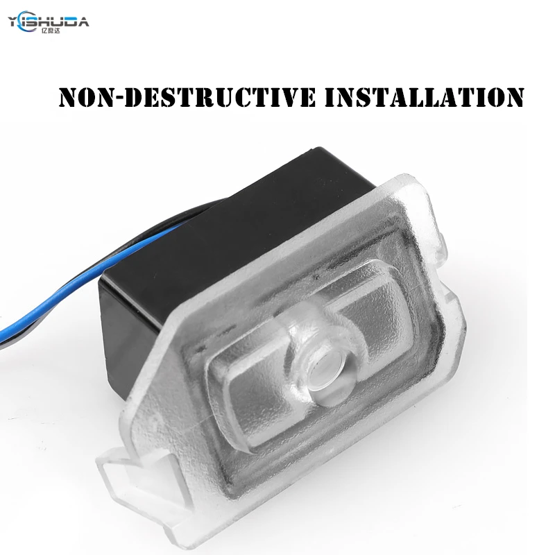 

2PCS Car Welcome Lights For Mercedes Benz W213 W205 GLC car rearview mirror accessories Shadow decoration white light lamp Sign