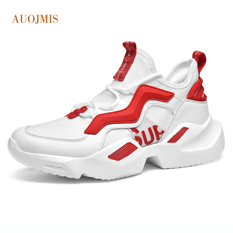 Видов спорта и мужская обувь для отдыха 2019 осень легкие дышащие вразлёт плетение