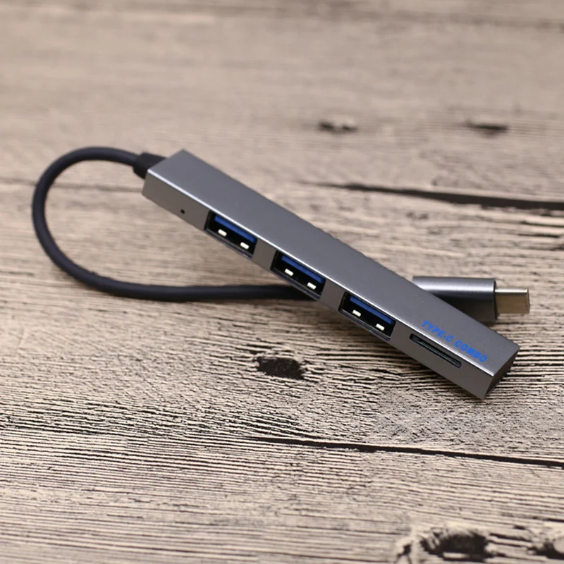 Usb-концентратор USB Type-C/USB 2 0 TF-карта адаптер для ноутбука мобильный телефон