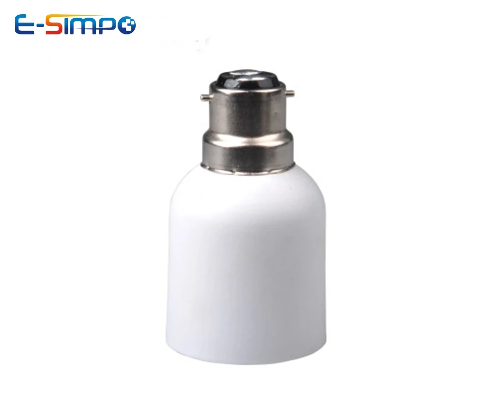 Цоколь переходник для лампы B22 к E40/E39 PBT|lamp holder converter|lamp converterholder adapter |