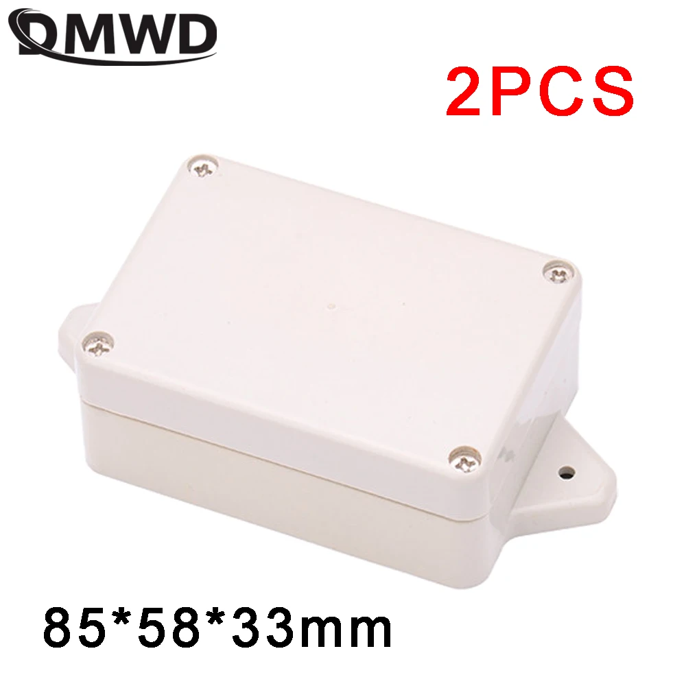 Водонепроницаемый Пластиковый Чехол для электронного проекта 85x58x33 мм|Кабельные