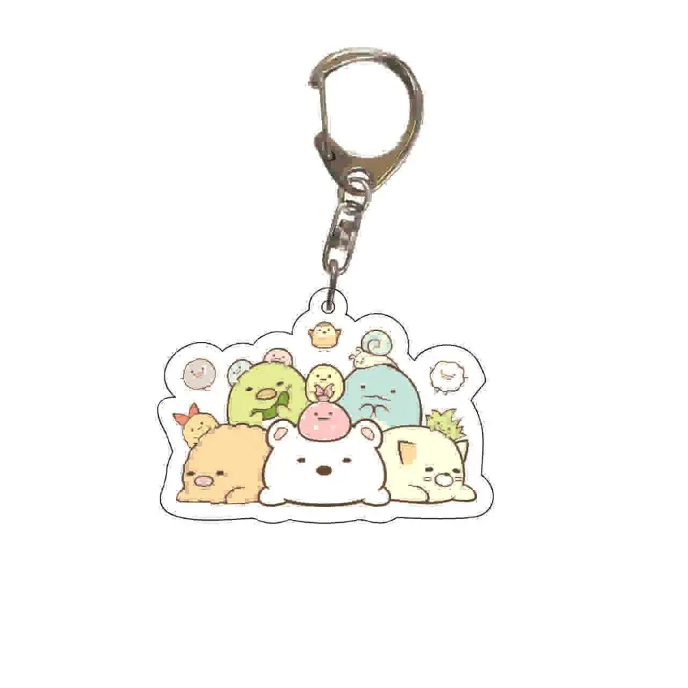 Японский биобрелок Sumikko Gurashi акриловая подвеска мультяшное существо