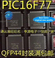 5pcs microcontrollers pic16f77 ipt pic16f77 qfp44 in stock 100 new and original