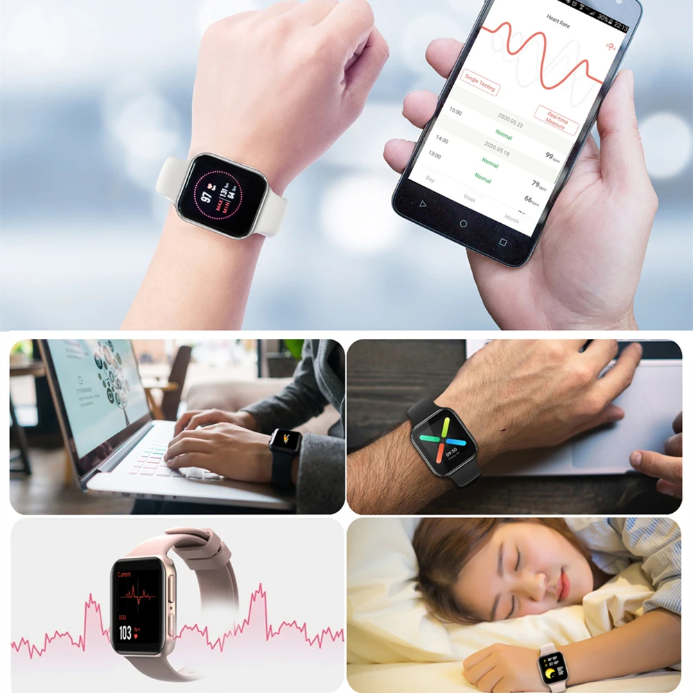 allcall gta smartwatch women fitness bracelet waterproof blood pressure heart rate monitor sport tracker smart watch for xiaomi free global shipping