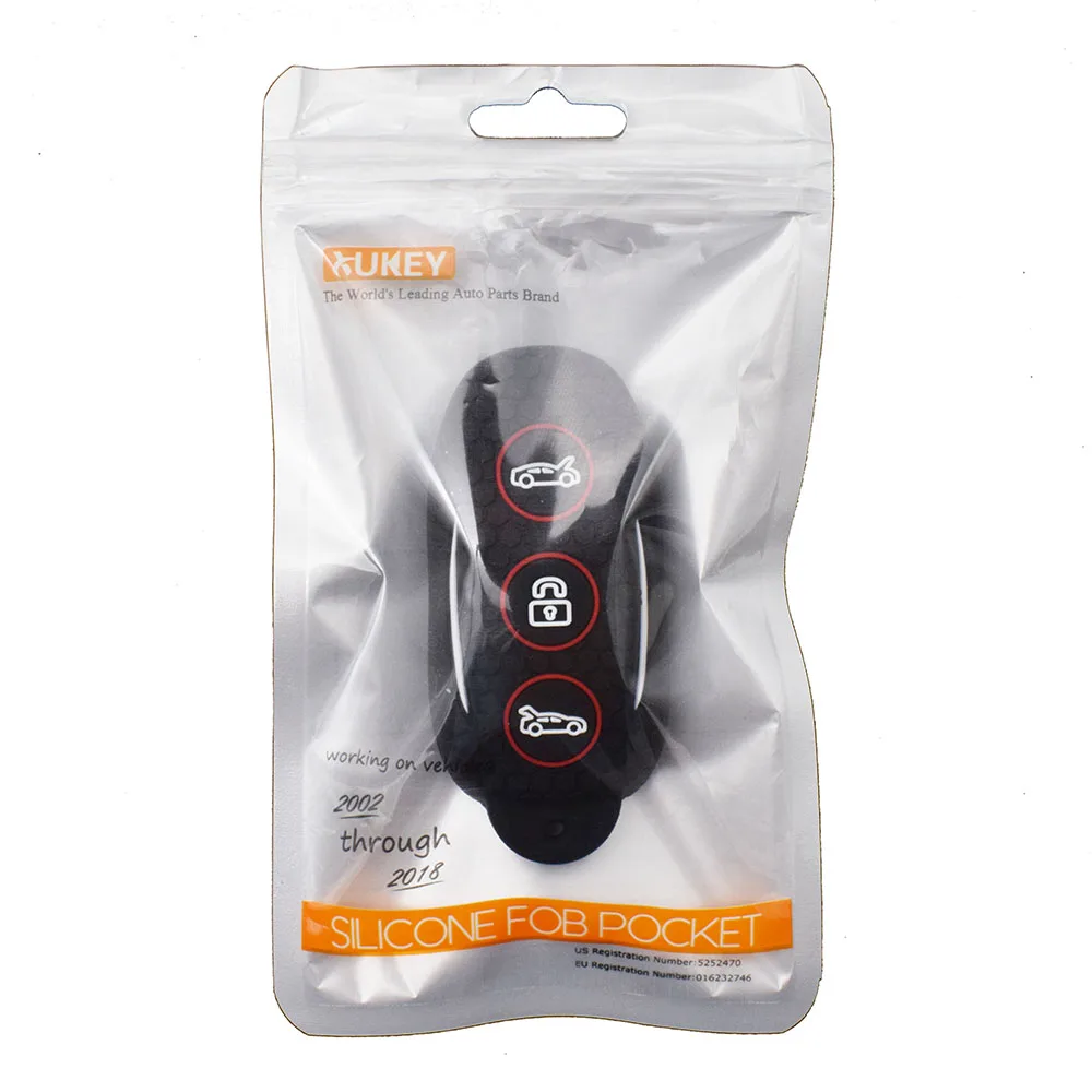 Силиконовый чехол для ключей Tesla Model 3 S с дистанционным управлением брелка