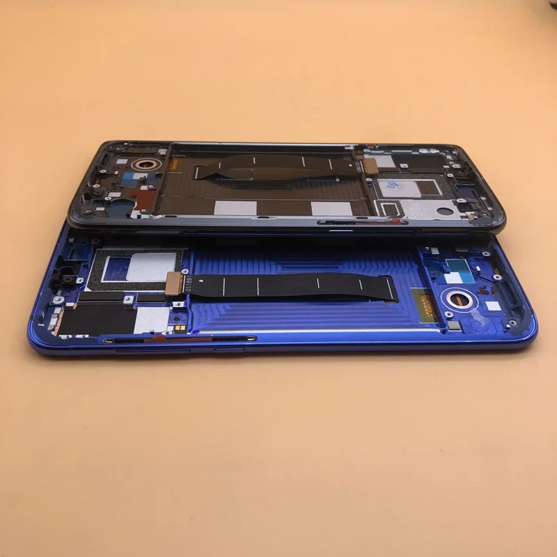 Оригинальный AMOLED ЖК-дисплей со сканером отпечатков пальцев xiaomi Mi 9 Mi9 дисплей XiaoMi