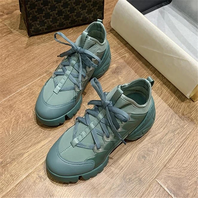 

2021 Fashion Sneakers Women D Brand Platform Women's Autumn Sport Shoes Female Casual Breathable Spring Sneakers Ladies Footwear