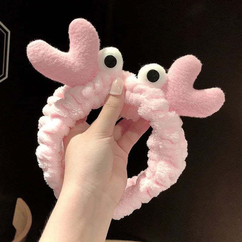 Мытья лица Резинка для волос с головными повязками Мягкая теплая ткань