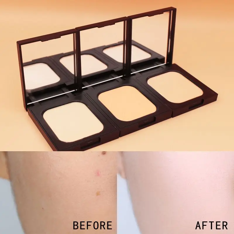 Консилер прессованная пудра стойкая водостойкая масляная крышка дефекты даже