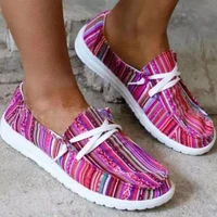 2021 summer new womens comfort flat heel soft sole design and color lok fu shoes fashion versatile hot lady shoes