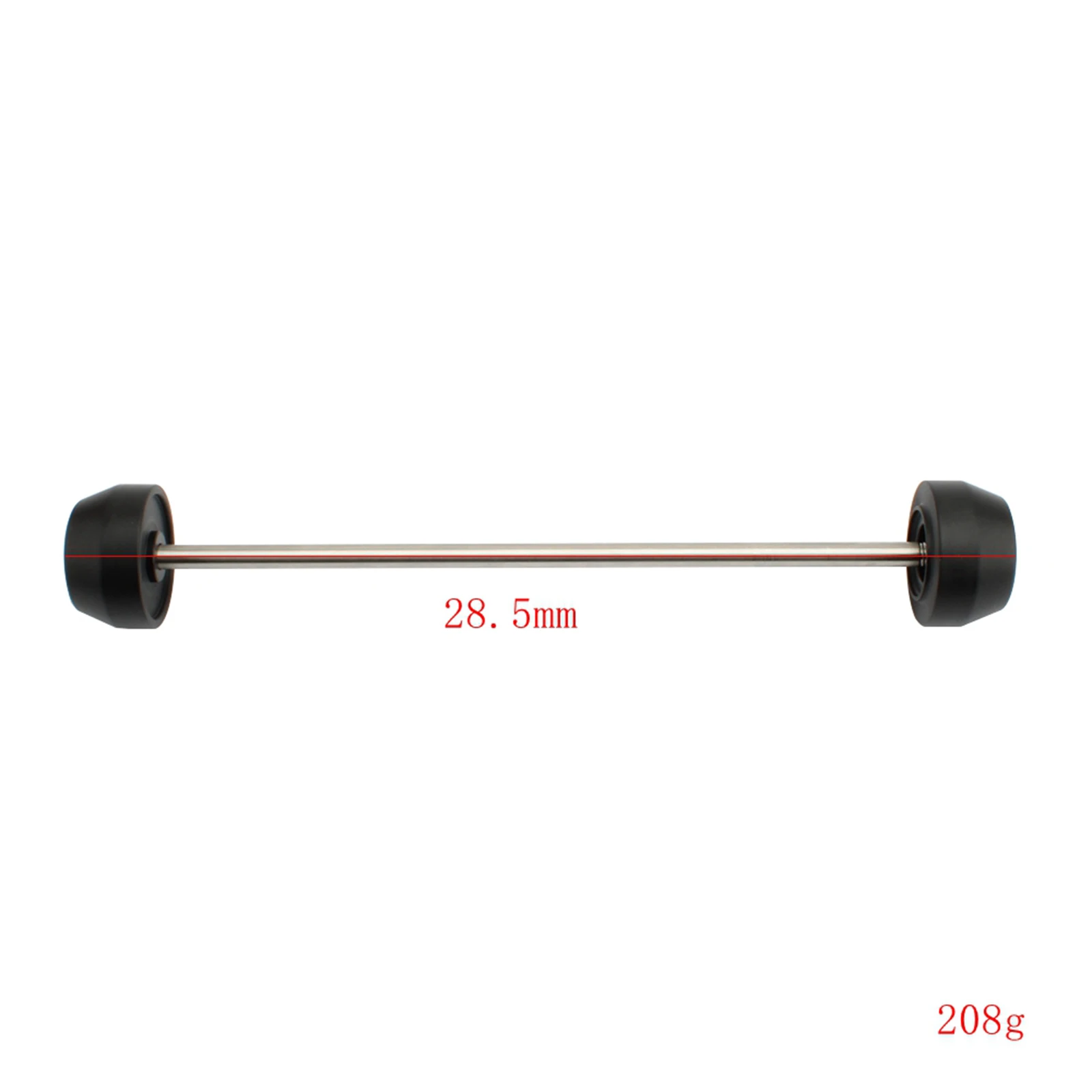 

Motorcycle Front Axle Wheel Fork Crash Slider Protector for / Thruxton 1200/ T120 Black