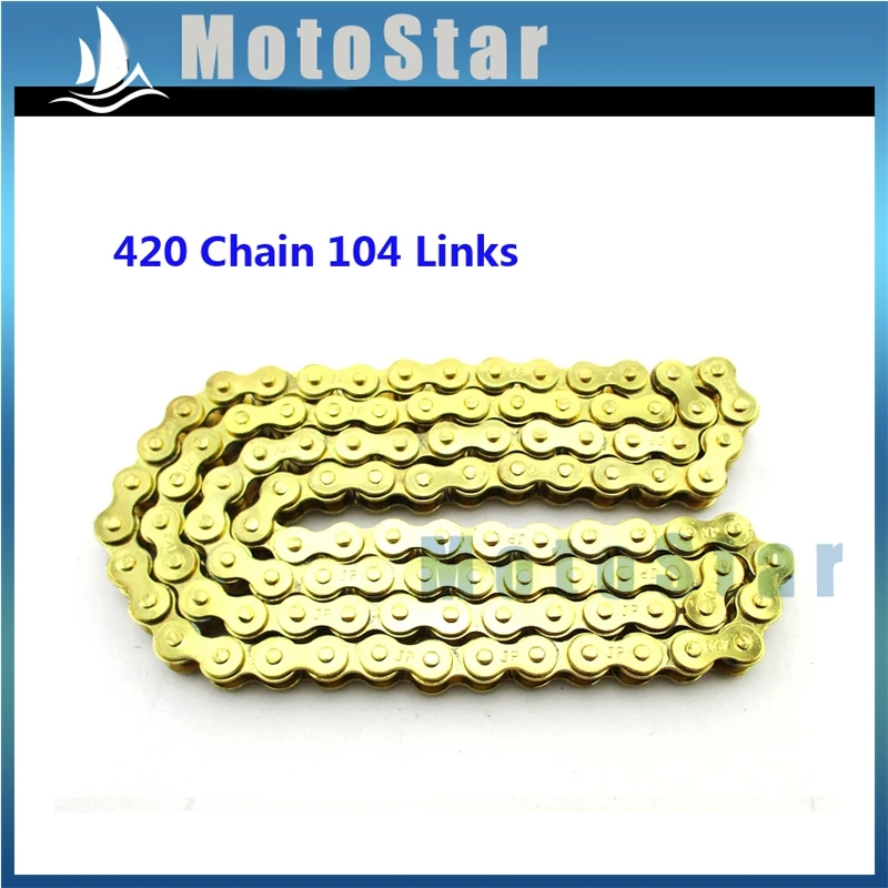 Золотая Звезда 420 звездочки для двигателя куб. См китайский питбайк внедорожник