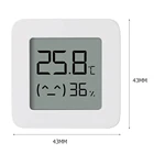 Цифровой Wi-Fi датчик температуры и влажности XIAOMI Mijia, домашний термометр, гигрометр, работает с приложением Mijia