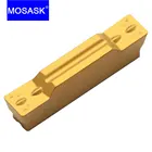 MOSASK 10 шт. MGMN 2,0 3,0 2,5 4,0 ZC2502 токарный станок с ЧПУ, токарный станок с канавками, Стальные режущие пластины из карбида вольфрама