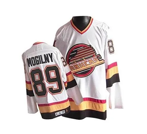 

Canucks #89 Alexander Mogilny MEN'S Hockey Jersey Embroidery Stitched Customize any number and name
