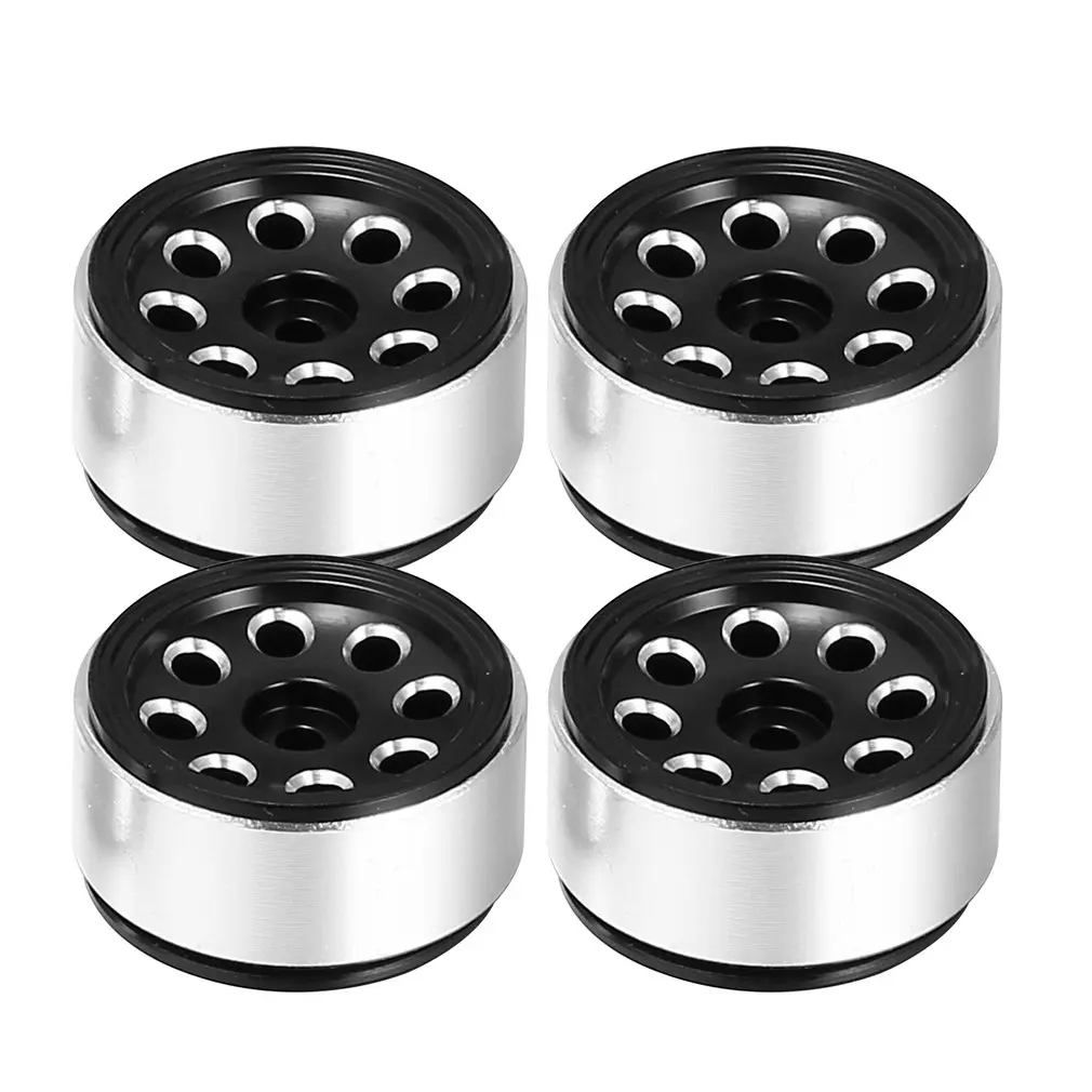 

4PCS CNC Metal Beadlock Wheel Rims For Axial 90081 AX100001 AX100002 Aluminum Alloy Wheel Rims Beadlock Design