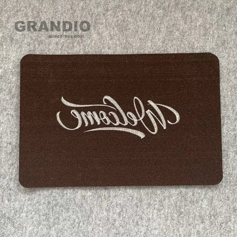 Домашний Декоративный Коврик для дверей коврик помещений и улицы 40x60 см вышитый