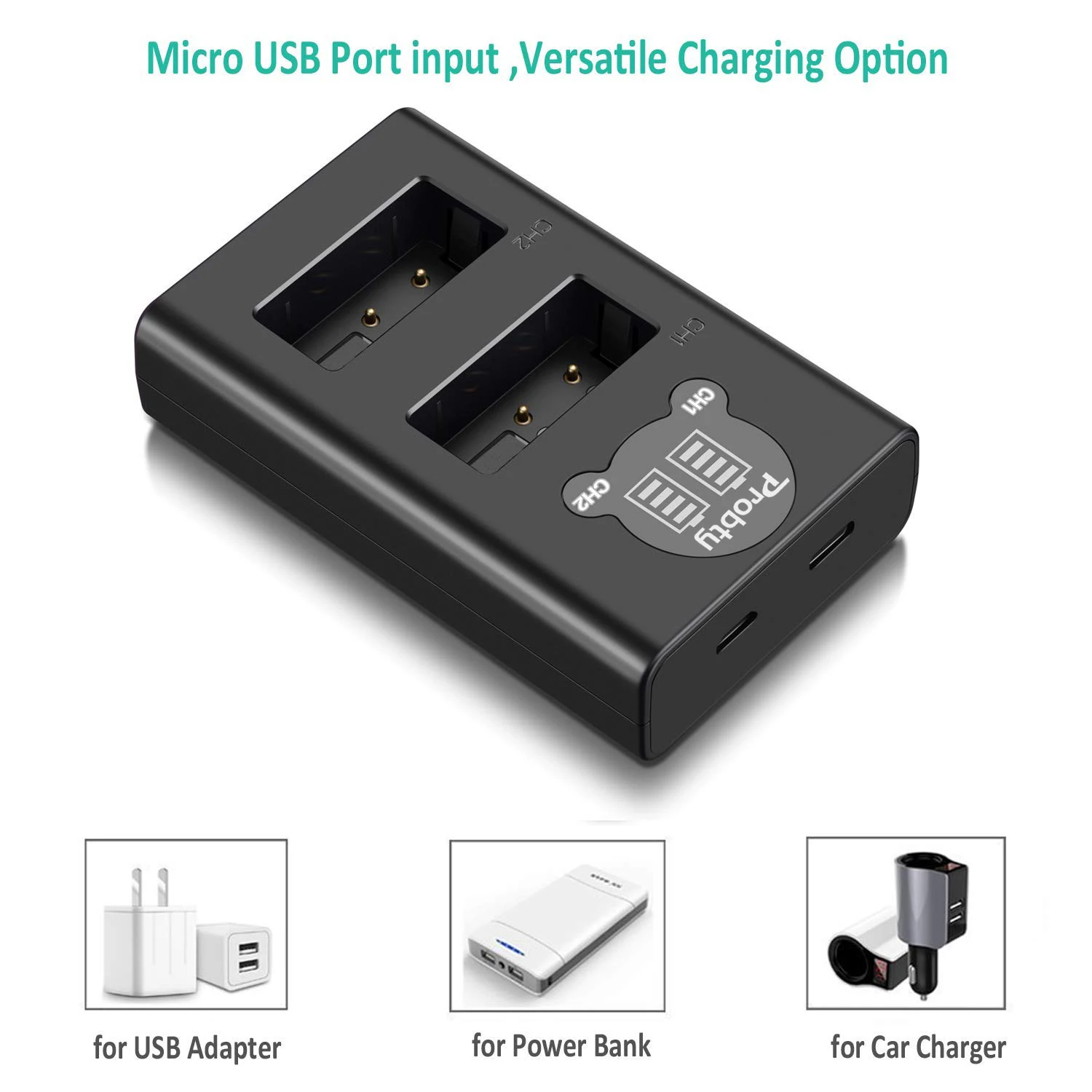 2 шт. 2300 мА/ч, DMW-BLF19 ДМВ BLF19 BLF19E DMW-BLF19e DMW-BLF19PP Батарея+ светодиодный Dual USB Зарядное устройство для цифрового фотоаппарата Panasonic Lumix GH3 GH4 GH5 G9