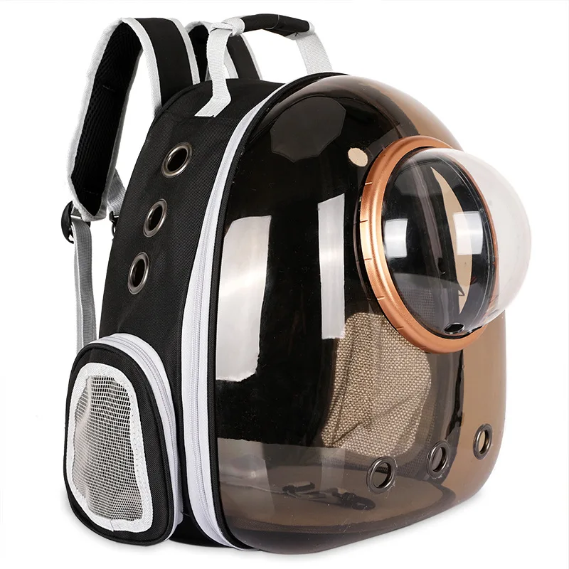 

Astronaut Window Bubble Dog Cat Backpack Outddor Carrying Travel Bag Breathable Space Capsule Transparent Pet Carrier Bag