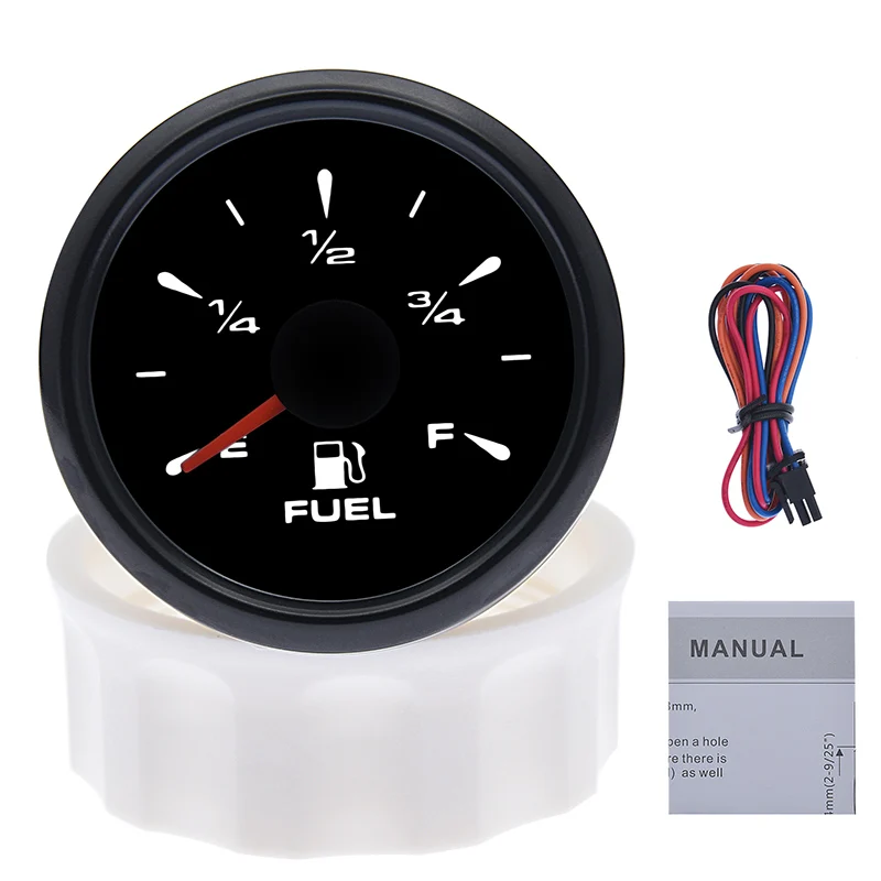 Датчик уровня топлива с 7-цветной подсветкой + датчик 0 ~ 190 Ом подходит для