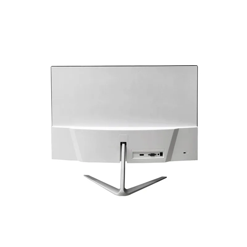 Computer monitor white black/red 24-inch curved surface HD HDMI LCD screen home office desktop narrow frame wide viewing angle | Компьютеры