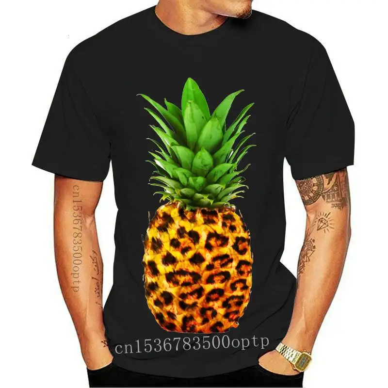 

Women 2020 Cartoon Cute Leopard Pineapple Fashion Summer Fruit Shirt Ladies Womens T-shirts Top T Graphic Female Tee T-Shirt