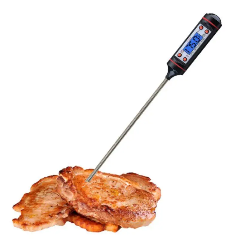 Meat Thermometer Cooking Food Kitchen BBQ Probe Water Milk Oil Liquid Oven Digital Temperaure Sensor Meter Thermocouple | Дом и сад