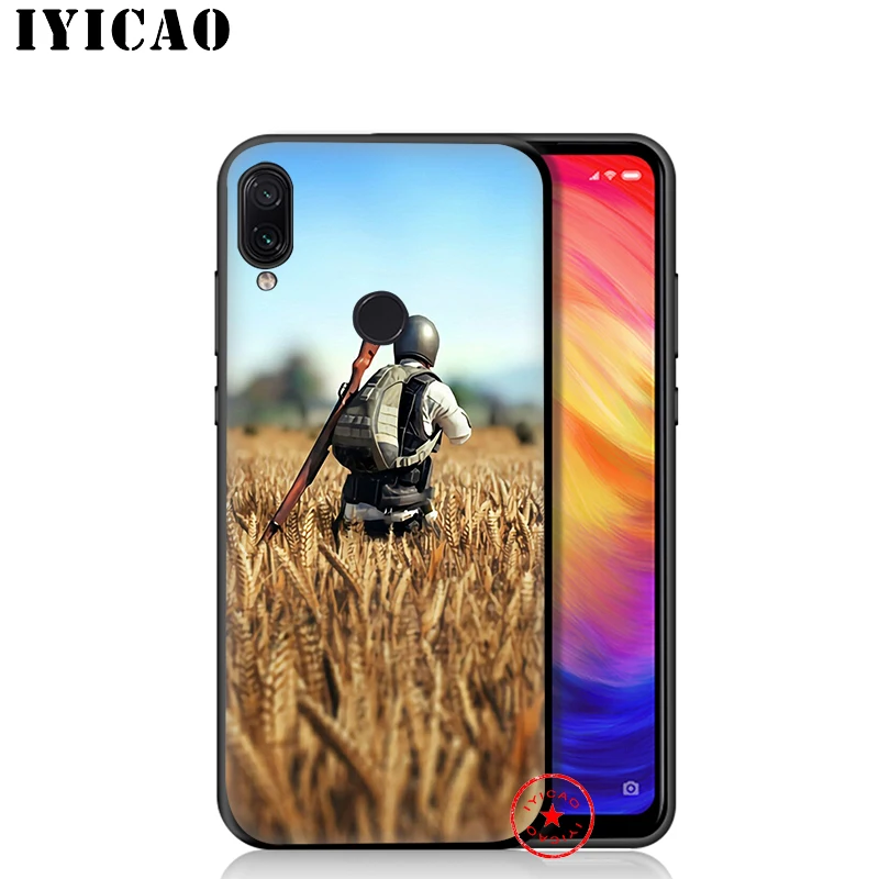 IYICAO PUBG игровой арт мягкий чехол для Xiaomi Redmi Note 8 7 6 5 Pro 5A 4X задняя силиконовая |