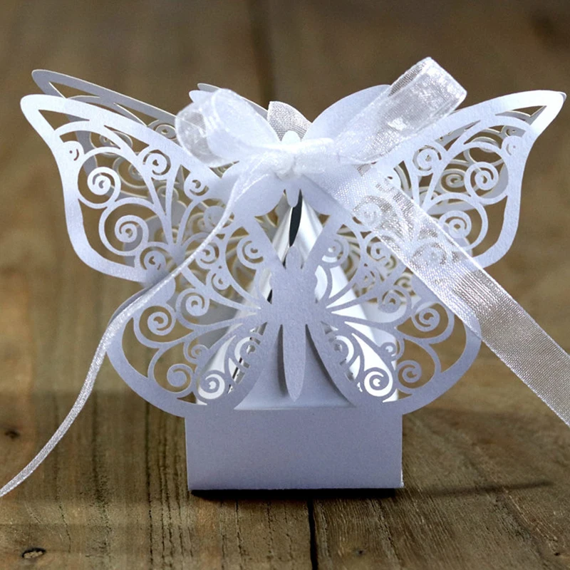 50 100 Стандартная бумажная коробка для конфет Подарочная упаковка шоколадного