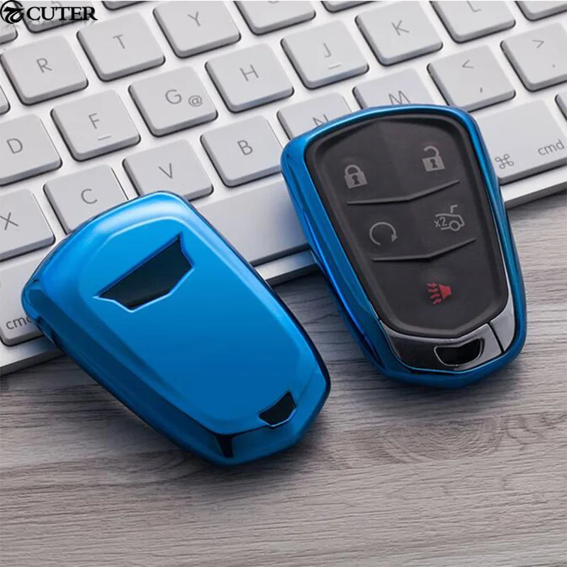 Лидер продаж чехол для автомобильного ключа из ТПУ Cadillac Ats Xts Ct6 Xt5 Srx | Автомобили и