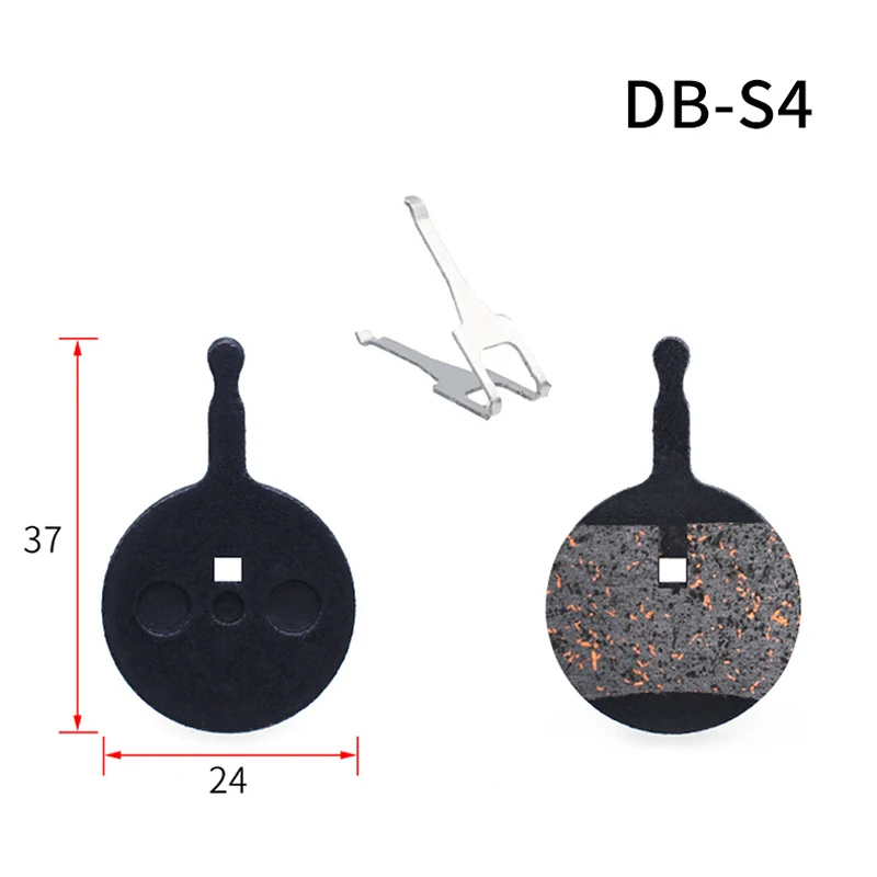 Колодки дисковые велосипедные полуметаллические для горного велосипеда 1 пара/2