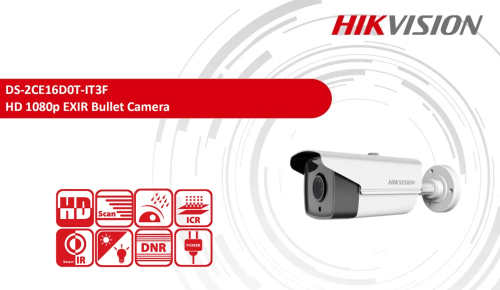 Камера видеонаблюдения Hikvision HD 1080P инфракрасная камера с возможностью