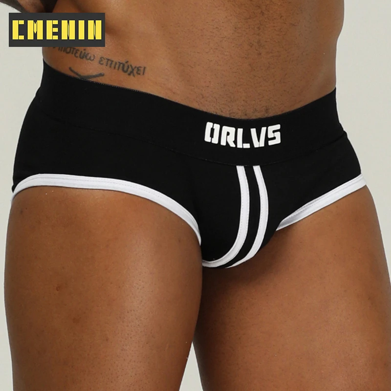 

Hot Cotton Breathable Sexy Man Underwear Brief Men Underpants Hot Innerwear Gay Panties Jockstrap Men's Briefs Mens Swim OR168