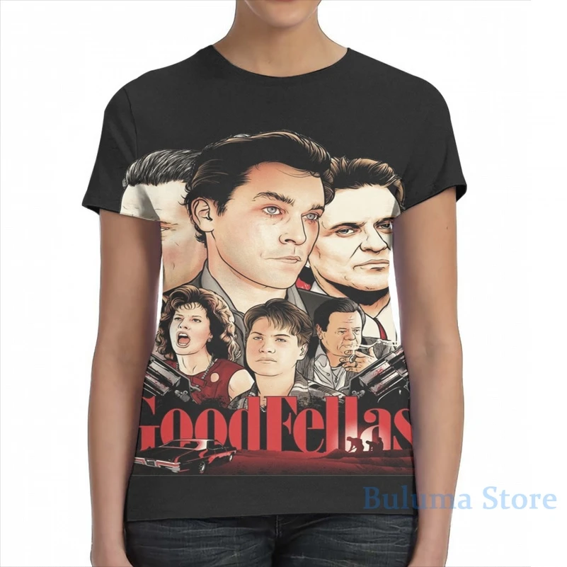 Goodfellas фильм гангстера (3) для мужчин футболка женщин со сплошным принтом Модная