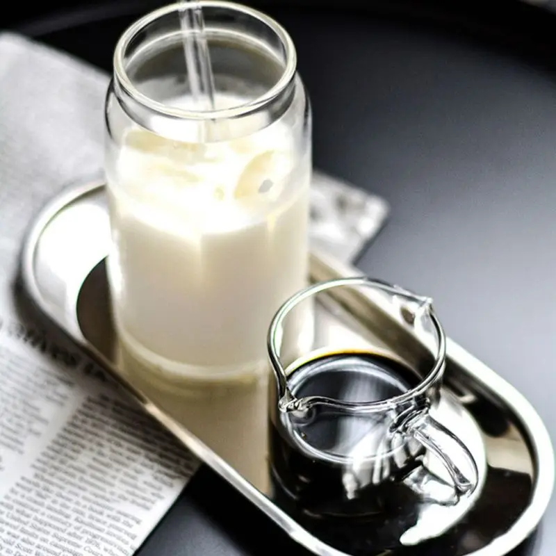 

120ml Mini Transparent Glass Cup High Temperature Resistant Small Drink Cup Household Kitchen Clubs Supplies