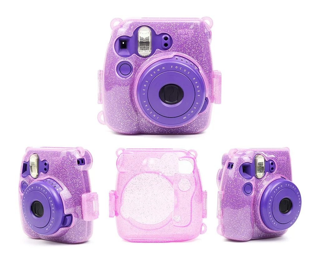 Прозрачный защитный чехол для Fuji Fujifilm Instax camera Instant Mini 9 8 8+ аксессуары