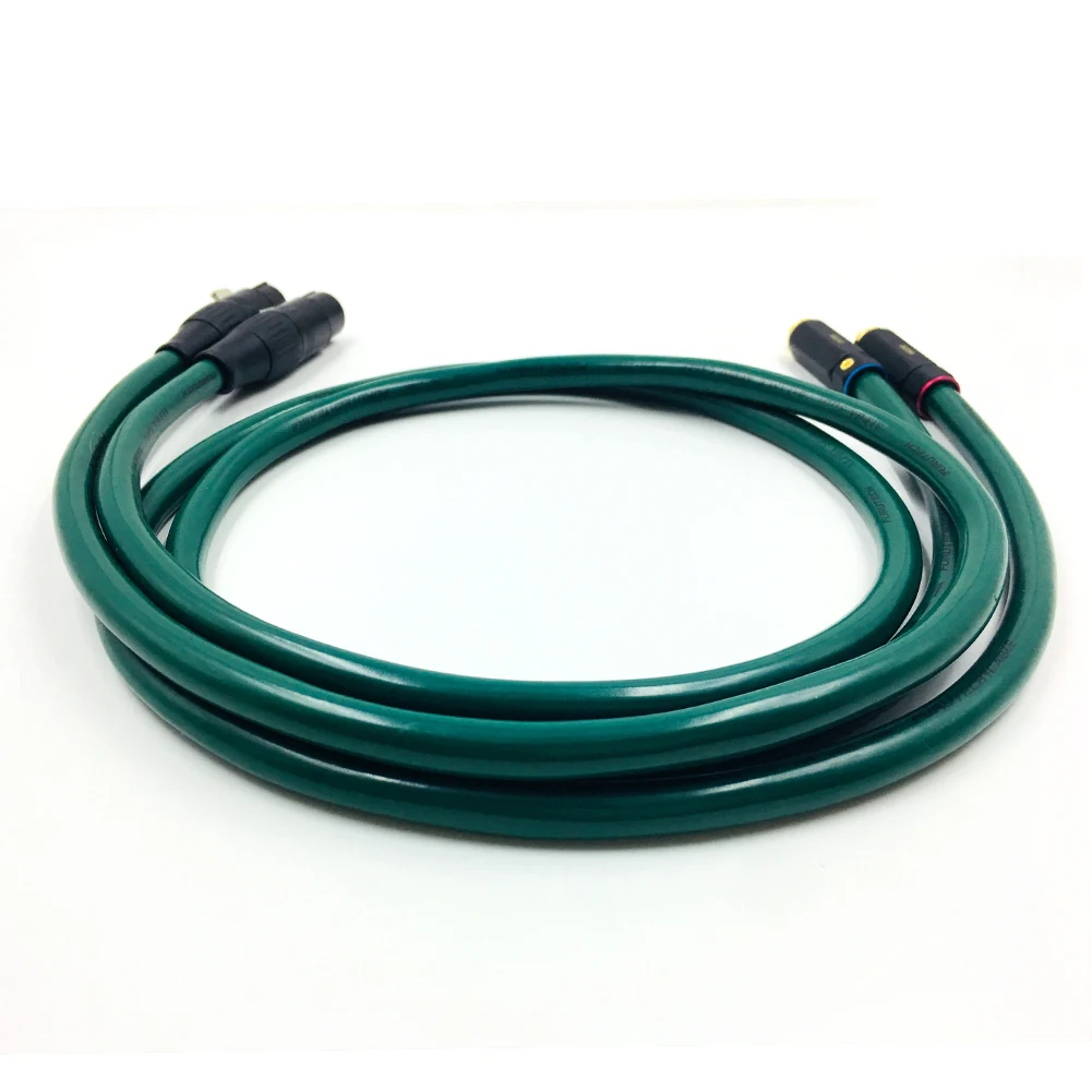 Однокристальный кабель FURUTECH OCC 2RCA штекер двойной XLR гнездо Аудио медная линия