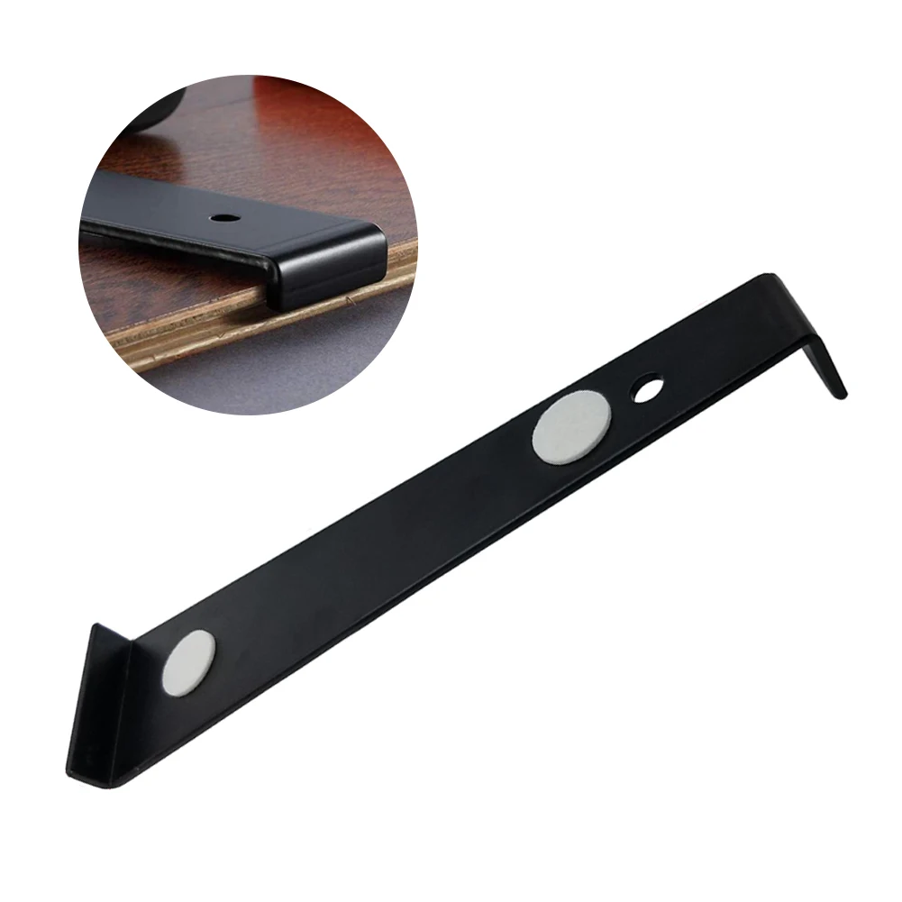 

Home Wooden Floor Pull Bar DIY Carbon Steel Spacers Installation Tool Fitting Laminate Repairing Metal Practical Mounting