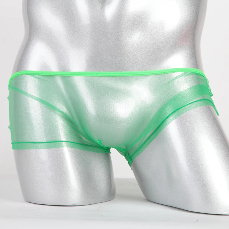 Трусы боксеры мужские прозрачные однотонные цвет в ассортименте M L XL XXL 1