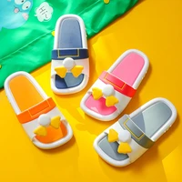 summer cute cartoon children slippers comfort non slip home bathroom slippers boys girls kids shoes pvc soft sole slip on shoes