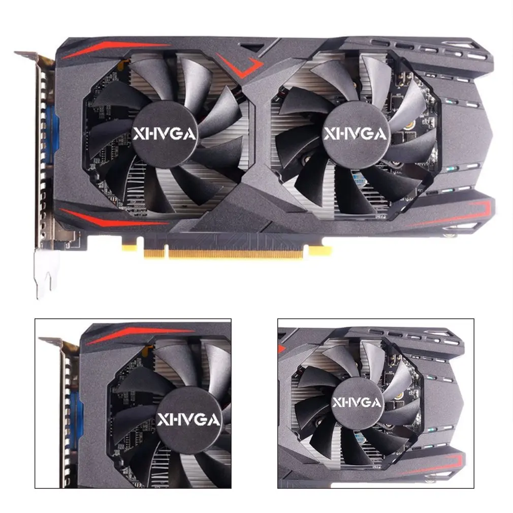 

GTX550Ti 4GB Game Studio Professional Computer Game Graphics Card With DVD Drive Disc 6p Video Card Power Supply Line